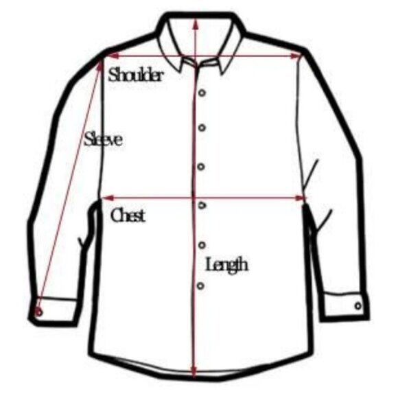 Bertigo 3 Medium Orange Blue Plaid Long Sleeve Button Front Shirt - Picture 5 of 5